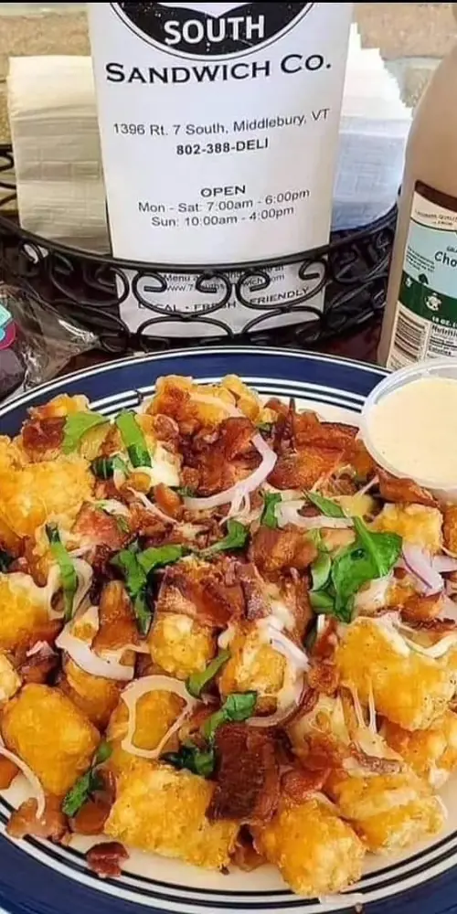 Thursday's special is our loaded tots. Crispy tots topped with swisserella cheese, onion, bacon and