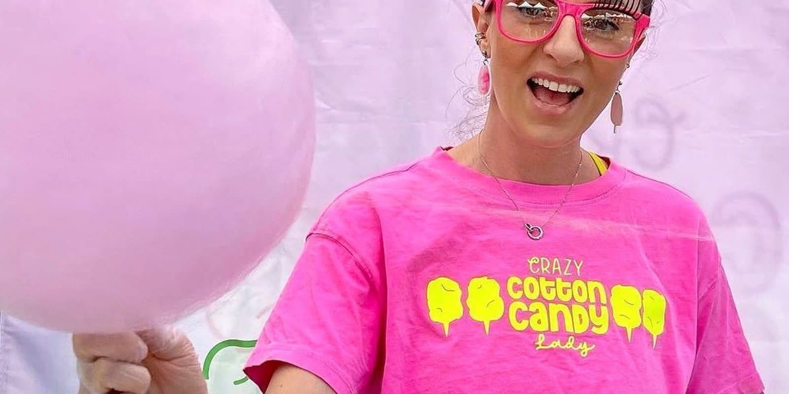 Crazy Cotton Candy Lady