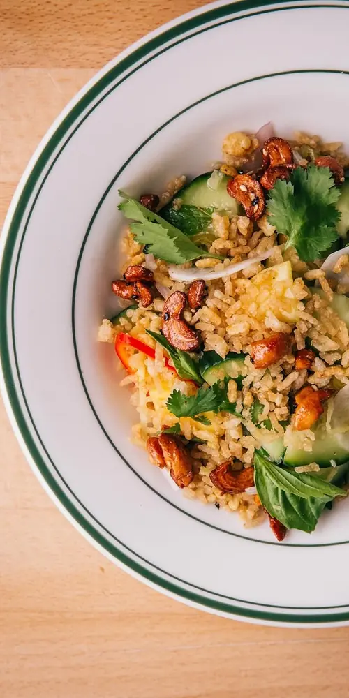 smashed cucumber salad was on our opening menu. it it left for a minute- but is back.
as are we fr