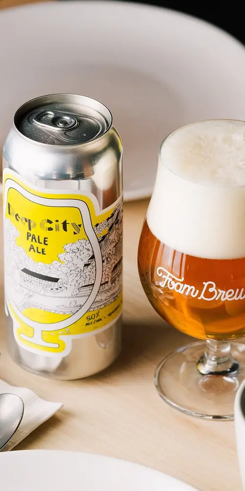 Introducing Deep City Pale Ale, in cans.
Over eight years ago, we brewed a beer called Deep City fo