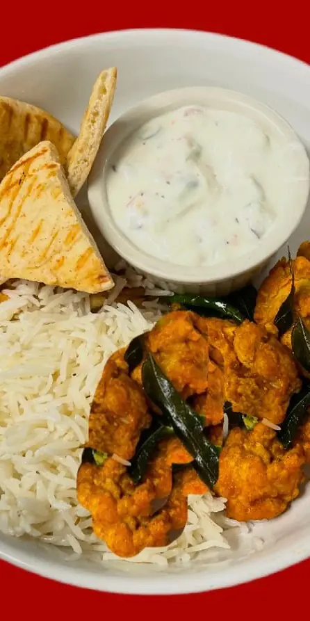 Chicken 65! Authentic Indian fried chicken, Mohammed is serving up this outstanding special. It's sp