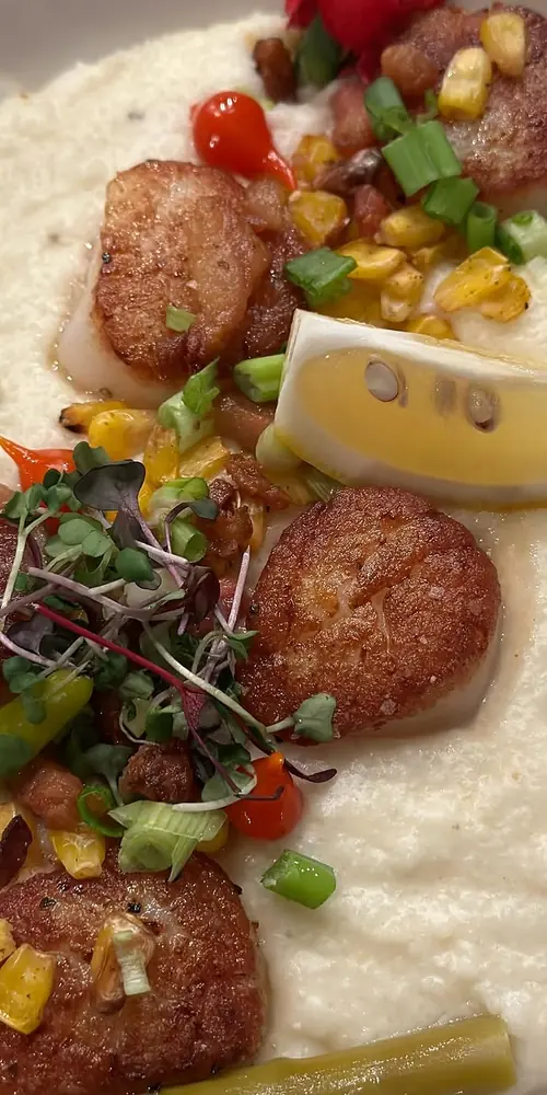 Delicious sweet bay scallops over creamy grits was a special last week…come see what’s SPECIAL this