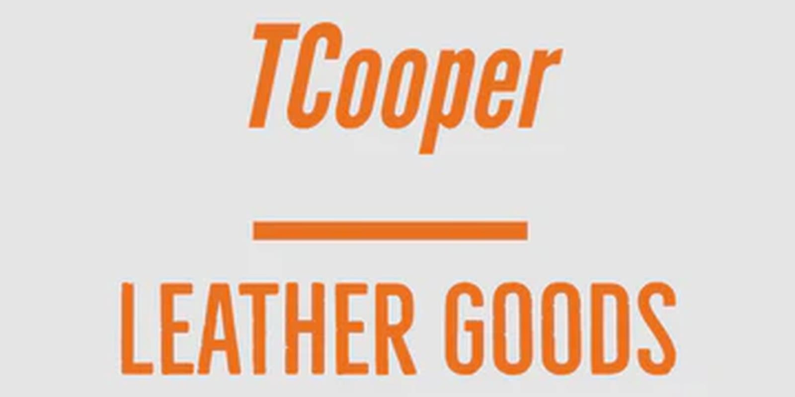 TCooper Leather Goods