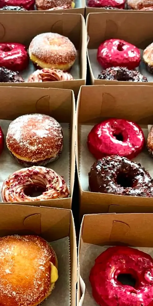 Valentine’s Day donut boxes are available for pre-order!
Nothing says “I Love You” or “I’m sorry tha