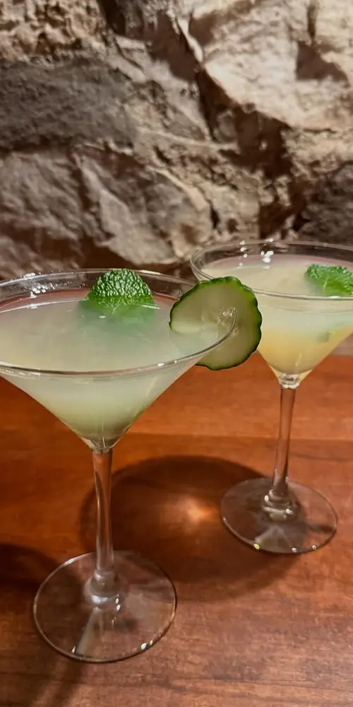 Mint to be π
2 is always better than 1! Who are you drinking Cucumber Mint Gimlets with tonight?
O