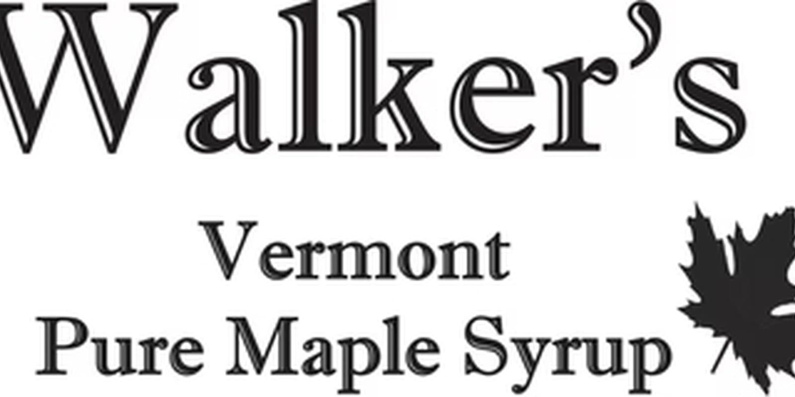Walker's Vermont Pure Maple Syrup